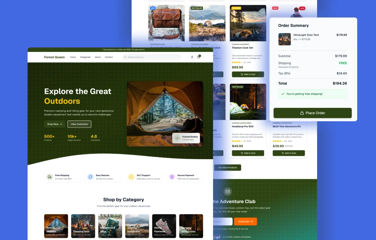 Forest Queen project preview