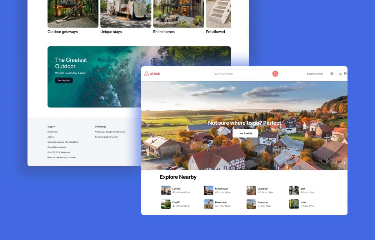 Airbnb Redesign project preview